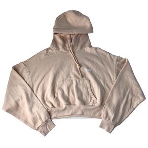 Levi’s Women’s Crop Pullover Hoodie Peach Size Medium Soft